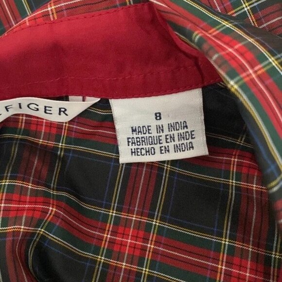 Tommy Hilfiger Structured Silk Women’s Button Up Size 8 shirt blouse - Picture 2 of 12